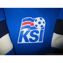 2013-15 Iceland Errea Player Issue Training Top