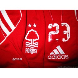 2014-15 Nottingham Forest Adidas Player Issue Training Shorts (Blackstock) #23