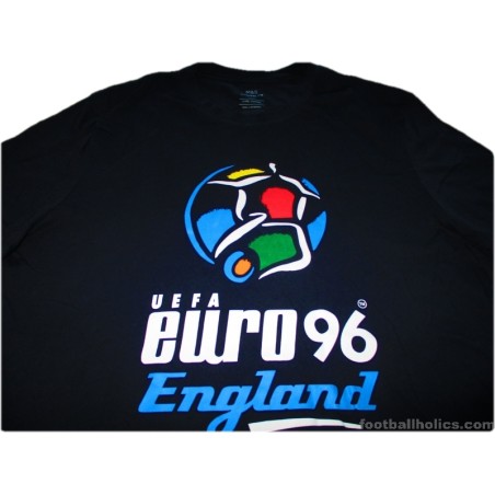 1996 UEFA Euro 96 'England' M&S Retro Tee Shirt