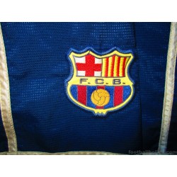 2001-03 FC Barcelona Nike Home Shorts