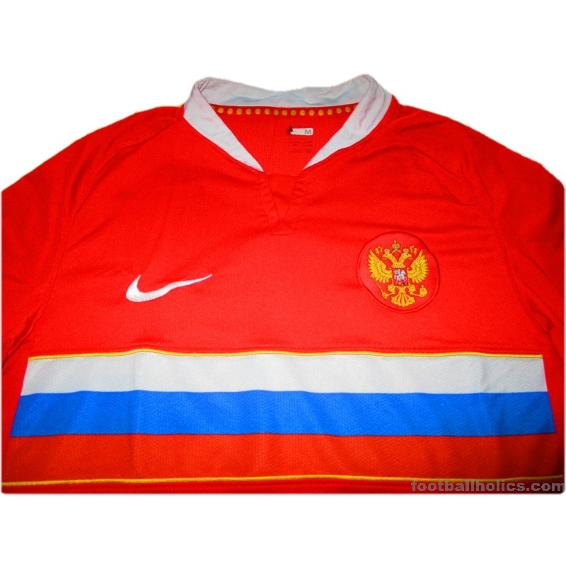 2008 Russia Nike Away Shirt