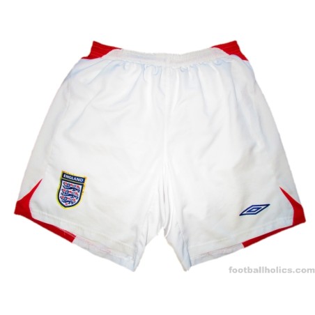 2006-08 England Umbro Away Shorts