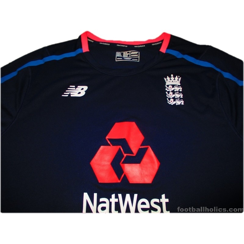 2017-19 England Cricket New Balance Training Shirt