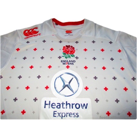 2014-16 England Sevens Rugby Canterbury Pro Home Shirt