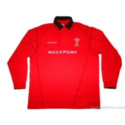 2002-04 Wales Rugby Reebok Pro Home L/S Shirt