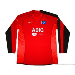 2005-06 Hamburg Puma Goalkeeper L/S Shirt