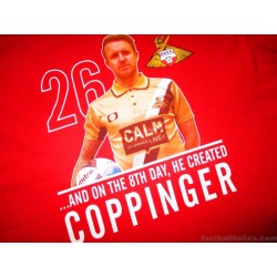 2020-21 Doncaster Rovers Tee Shirt Coppinger #26