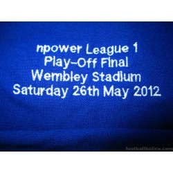 2012 Huddersfield 'npower League 1 Play-Off Final' Player Issue Polo Shirt