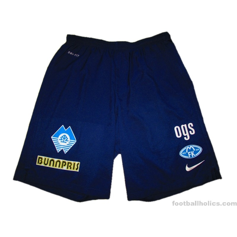 2015-16 Molde FK Nike Staff Worn Training Shorts 'OGS' (Ole Gunnar Solskjær)