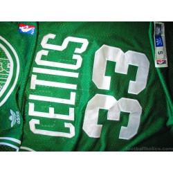 1985-86 Boston Celtics Adidas Retro Road Jersey Bird #33