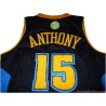 2006-11 Denver Nuggets Adidas Authentic Alternate Jersey Anthony #15