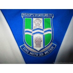 2012-13 Bishop's Stortford Macron Match Issue Home L/S Shirt #6