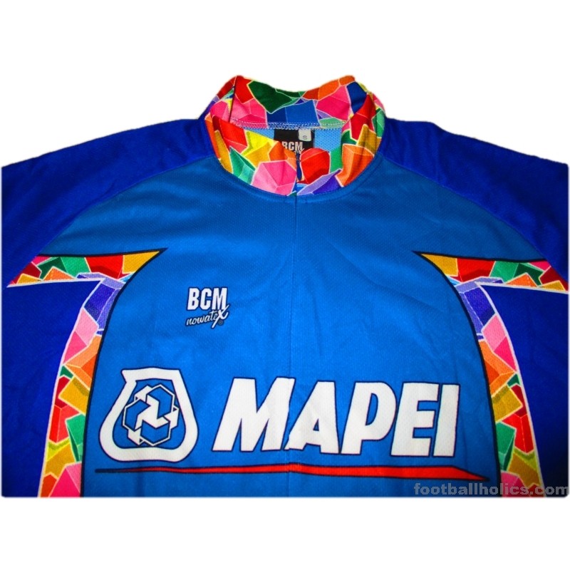 1993-02 Mapei BCM Nowatex Retro Cycling Jersey