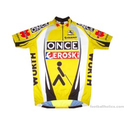 2002 ONCE-Eroski Giordana Cycling Jersey