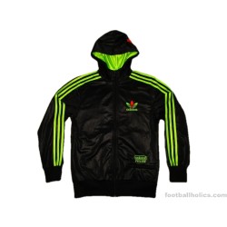 2011 Adidas Originals 'Chile 62' Black Neon Hooded Track Jacket