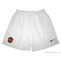 2006-07 Manchester United Nike Home Shorts