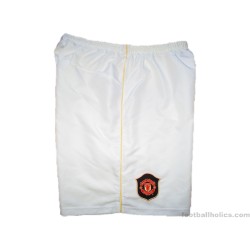 2006-07 Manchester United Nike Home Shorts