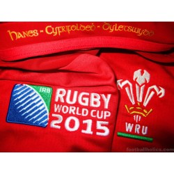 2015 Wales Rugby 'World Cup' Under Armour Pro Home Shirt
