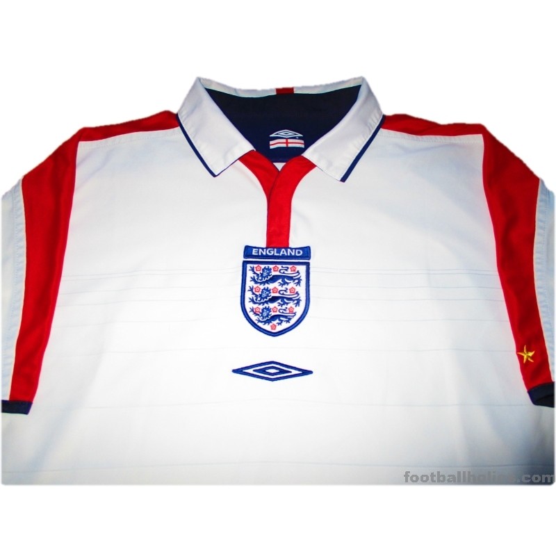 2003-05 England Umbro Home Shirt