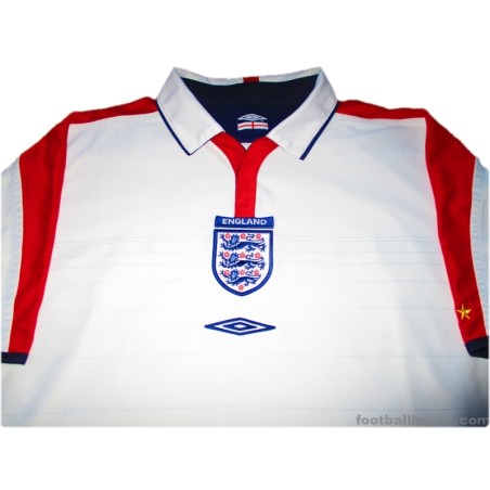 2003-05 England Umbro Home Shirt