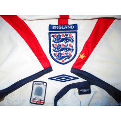 2003-05 England Umbro Home Shirt