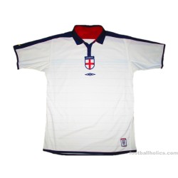 2003-05 England Umbro Home Shirt