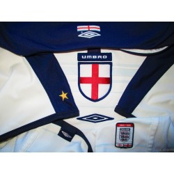 2003-05 England Umbro Home Shirt