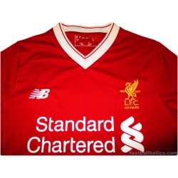 2017-18 Liverpool '125 Years' New Balance Home Shirt