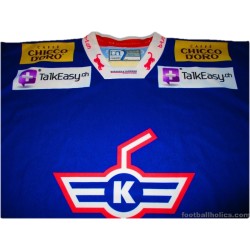 2013-14 Kloten Flyers Ochsner Hockey Home Jersey