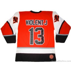 1990s Insane Clown Posse 'Psychopathic Records' Athletic Knit Authentic Hockey Jersey Violent J #13