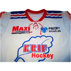 1999-03 KRIF Hockey CCM Match Worn Away Jersey #5