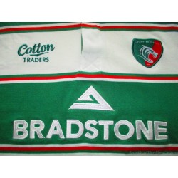 2007-08 Leicester Tigers Cotton Traders Home L/S Shirt