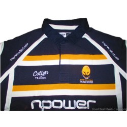 2009-10 Worcester Warriors Cotton Traders Home Shirt