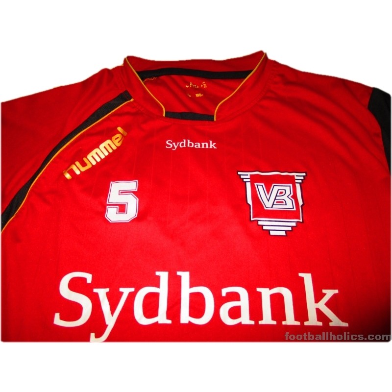 2013-14 Vejle BK Player Issue Hummel Training L/S Shirt  (Norouzi) #5