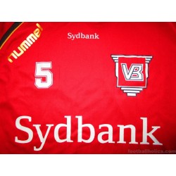 2013-14 Vejle BK Player Issue Hummel Training L/S Shirt  (Norouzi) #5