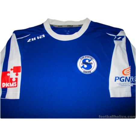 2012-15 Stilon Gorzów Wielkopolski Zina Player Issue Home Shirt