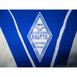 2012-13 Bałtyk Gdynia Zina Match Issue Home Shirt #38