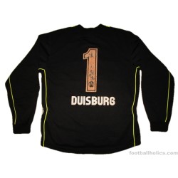 2003-05 Duisburg Uhlsport Match Issue GK Shirt #1
