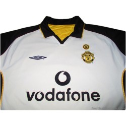 2001-02 Manchester United Umbro Centenary Away/Third Shirt