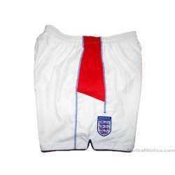 2002-04 England Umbro Away Shorts