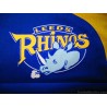 2018 Leeds Rhinos ISC Player Issue Training Vest Shirt #49