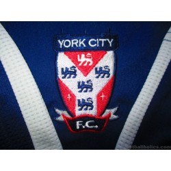 2017-18 York City Avec Player Issue Training Shirt
