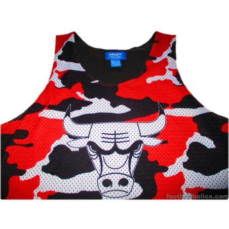 2014-15 Chicago Bulls Adidas Originals 'Trefoil' Camo Jersey