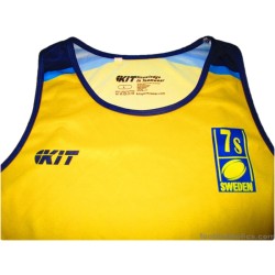 2013-15 Sweden Sevens Rugby KIT Player Issue Training Vest