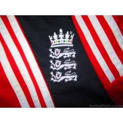 2011 England Cricket Adidas One Day International Jersey