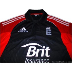 2011 England Cricket Adidas One Day International Jersey