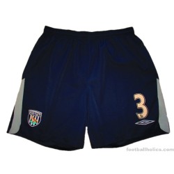 2010-11 West Brom Umbro Match Worn Third Shorts (Olsson) #3