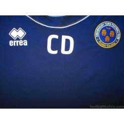 2016-18 Shrewsbury Errea Staff Worn Training Shirt 'CD' (Doig)