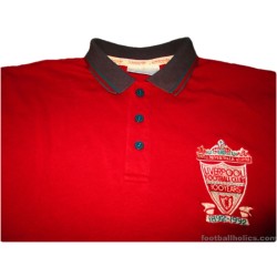 1992-93 Liverpool Adidas Centenary Training L/S Shirt