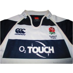 2015-16 England Rugby Canterbury 'O2 Touch Tour' Pro Shirt